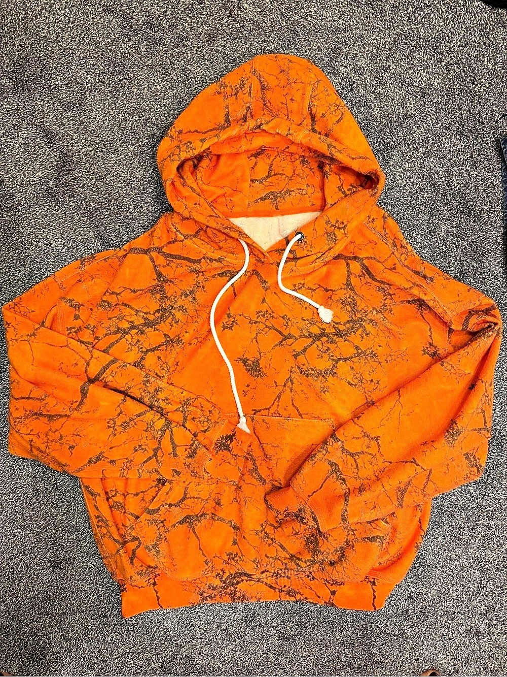 Free People Final Call Print Hoodie S